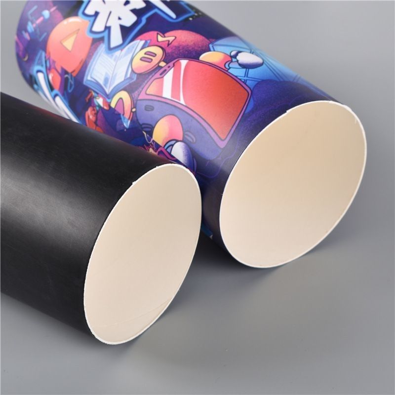 Cute Fancy Art Paper Cann Packaging Cartone ondulato cilindrico tubo di imballaggio