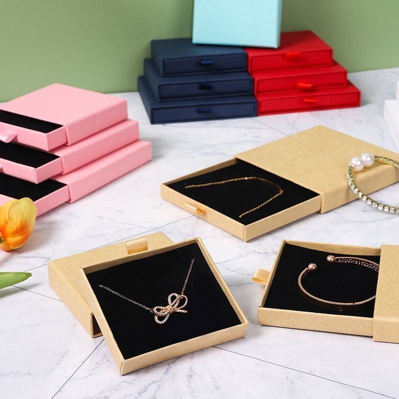 Portable Square Mini Gioielli Case Viaggio Anelli Orecchini Collare Festa di Nozze Scatola regalo