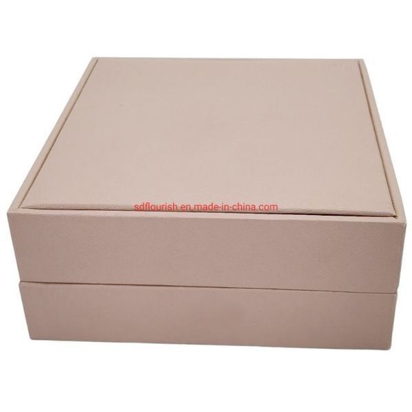 0.5 kg Logo stampato a caldo personalizzato colore navale cartone rigido gioielli set scatola di imballaggio per imballaggi ecologici