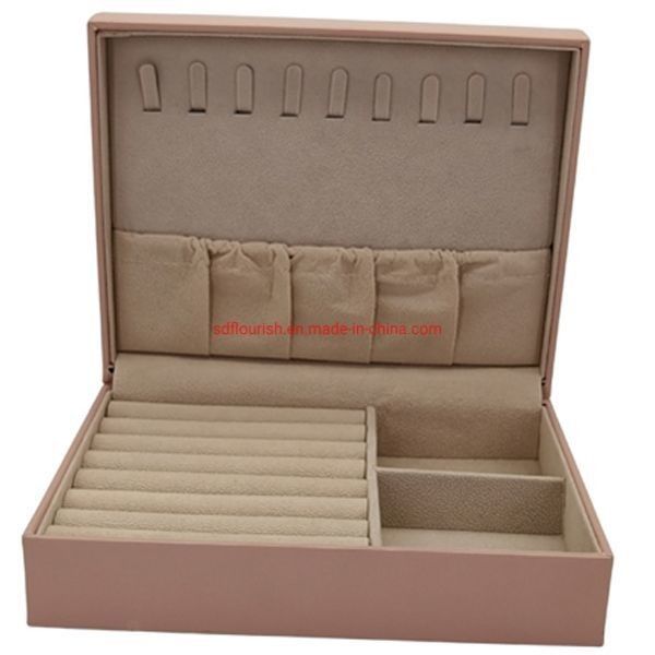 Scatola di imballaggio per gioielli e accessori di colore rosa