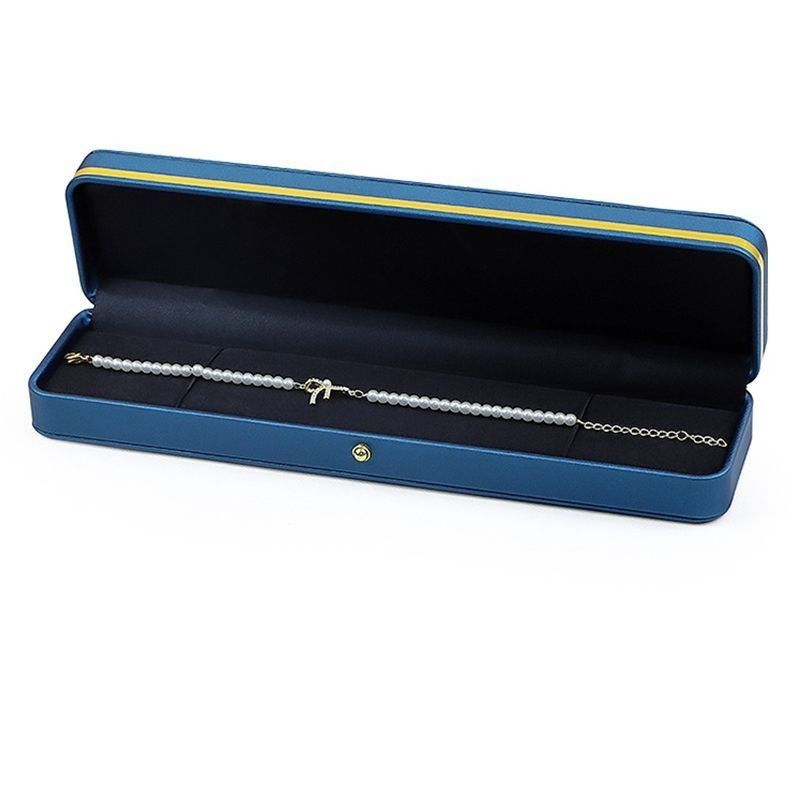 Materiale PU Gioielli Scatola di imballaggio per anelli orecchini bracciali e collane 0,300kg