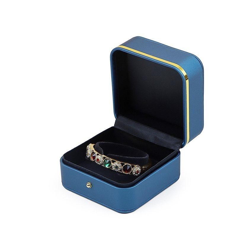 Materiale PU Gioielli Scatola di imballaggio per anelli orecchini bracciali e collane 0,300kg