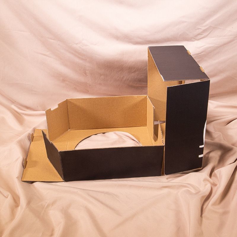 3 Ply E flauto rigido cartone ondulato Display Box per basket calcio personalizzato