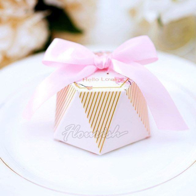 Caramelle personalizzate con carta regalo di cioccolato scatola di imballaggio di carta calda foglio d'oro timbraggio per il festival di nozze