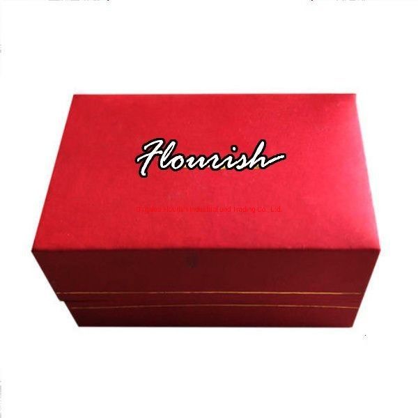 Imballaggio per gioielli portabile con conchiglia a cerniera con cartone regalo con inserto di velluto in base alle esigenze del cliente