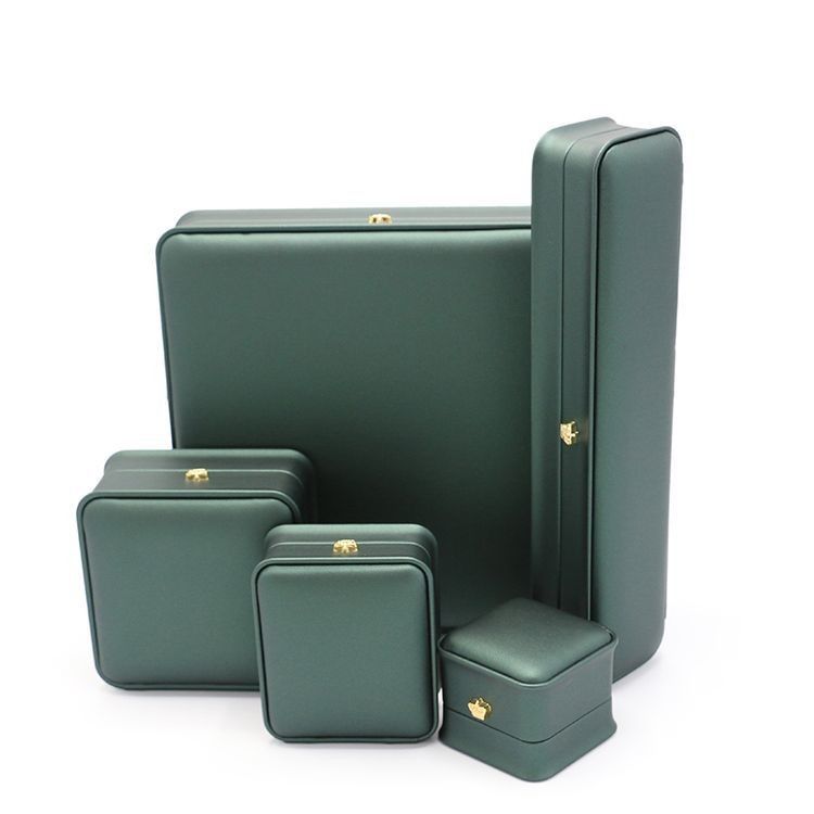 Stampa del logo su misura Luxury PU Jewelry Box Portable Travel Earring Jewelry Storage Bag Double Storage Box