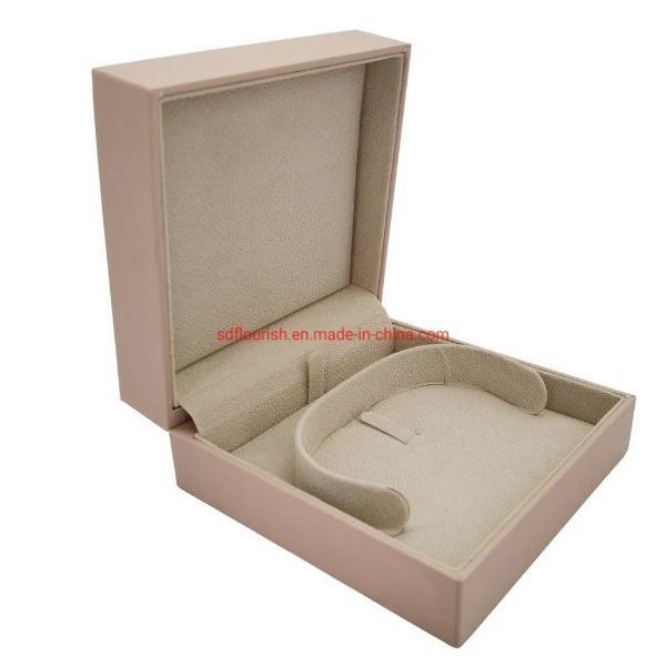 5000 PCS/Mese Braccialetto in cartone rosa chiaro forte Gioielli Imballaggio regalo Scatola per carta / cartone