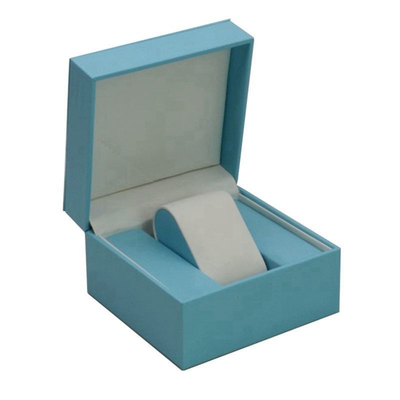Scatole di presentazione di regali in pelle in PU in cartone d'avorio Eco-friendly per anello gioielli orologio portafoglio