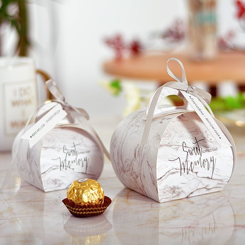 Colore luminoso Bloom stampato Customized Gift Box Packaging Paper Candy Gift Box