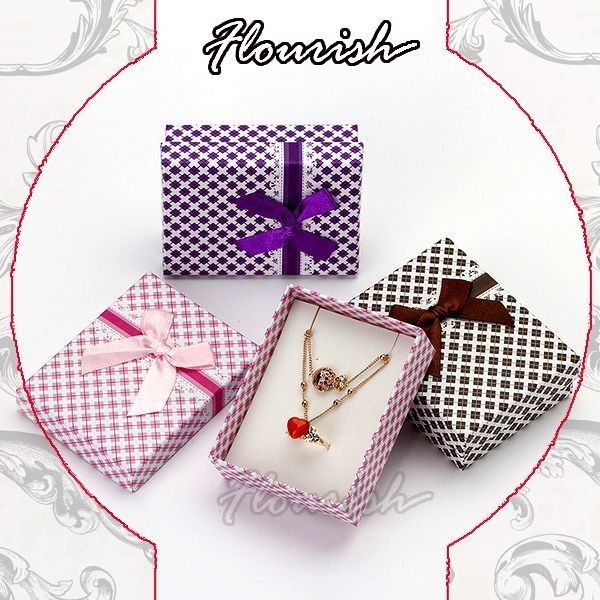 Piccole scatole rigide di cartone per feste di gioielleria in carta Scatole di imballaggio regalo con coperchio e base