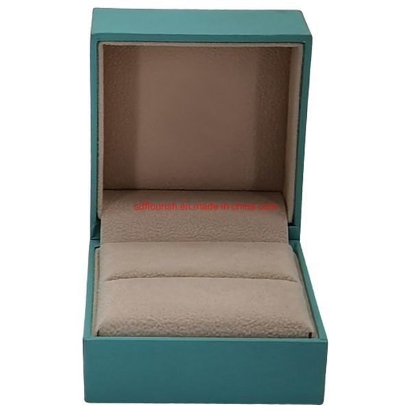Clamshell Design Elegante colore verde cartone rigido Proposta anello scatola regalo in formato CDR/EPS/JPG/TIF