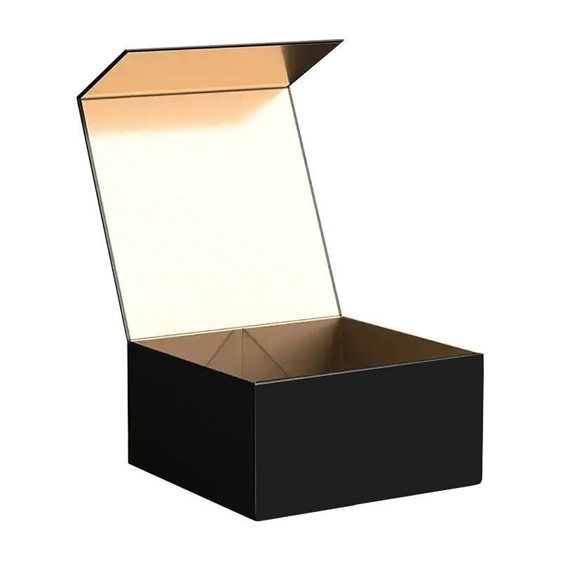 Scatola di cartone rigido pieghevole con chiusura magnetica Scatola regalo in carta per l' orologio di nozze
