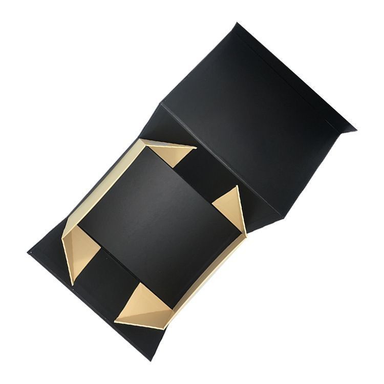 Scatola di cartone rigido pieghevole con chiusura magnetica Scatola regalo in carta per l' orologio di nozze