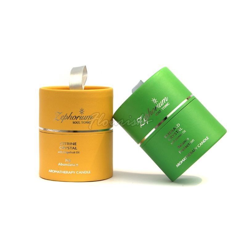 Stampaggio a caldo con foglio di carta corrugata Scatole di carta corrugata Imballaggio Imballaggio di cartone Tubo di carta Imballaggio candele