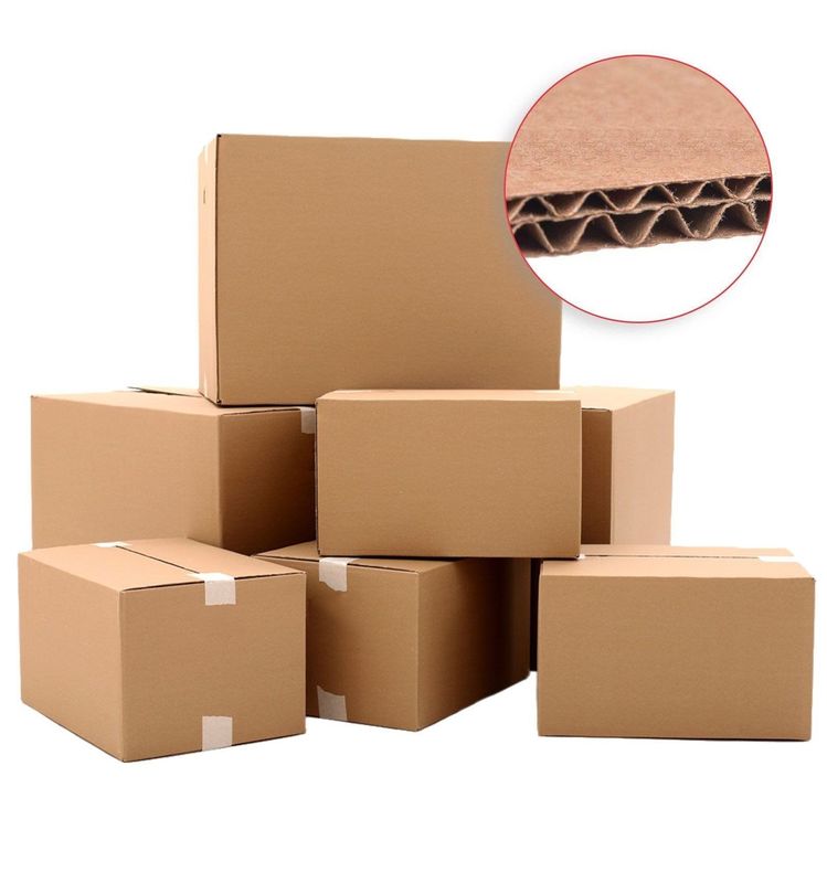 3 Ply B Flauta Flat Pack Cartoni Pieghevoli Cartone Bianco Per Vino Birra Latte Bevande