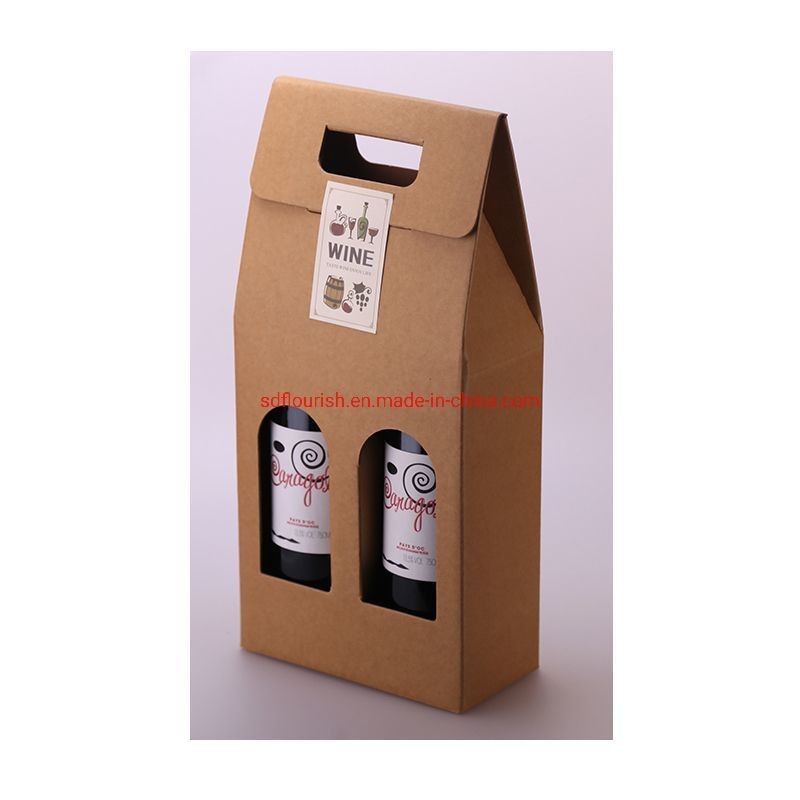 E Scatola di cartone Kraft a flauto Salsa Scatola di cartone ondulato Portatore Spessore personalizzabile