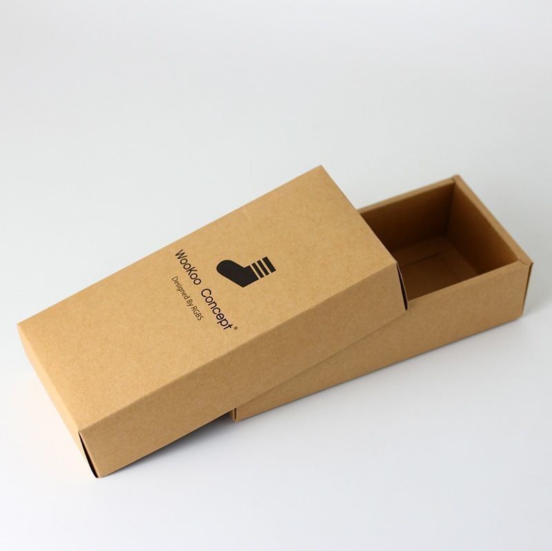 Soluzione di imballaggio eco-compatibile Cartone di carta kraft riciclabile per cosmetici Raggi per labbra Perfume Calzini Elettronica Auricolare Cassa per telefono