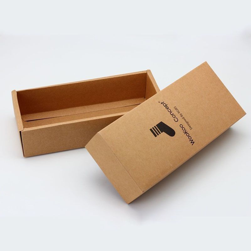 Soluzione di imballaggio eco-compatibile Cartone di carta kraft riciclabile per cosmetici Raggi per labbra Perfume Calzini Elettronica Auricolare Cassa per telefono