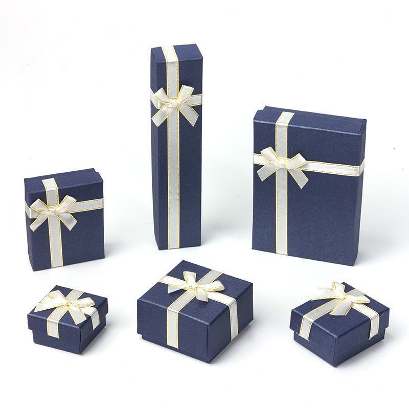 Confezione carta cartonata su misura Scatola gioielleria regalo con inserto di schiuma e carta di materiale riciclato al 100%