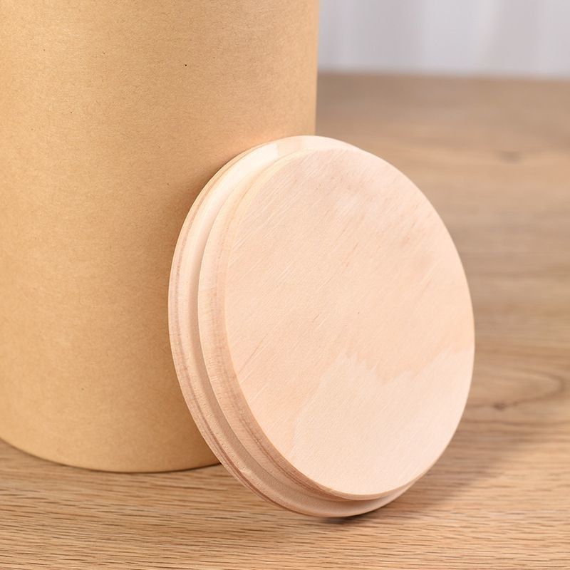 Contenitore per cilindri di carta di cartone per il tè e il caffè