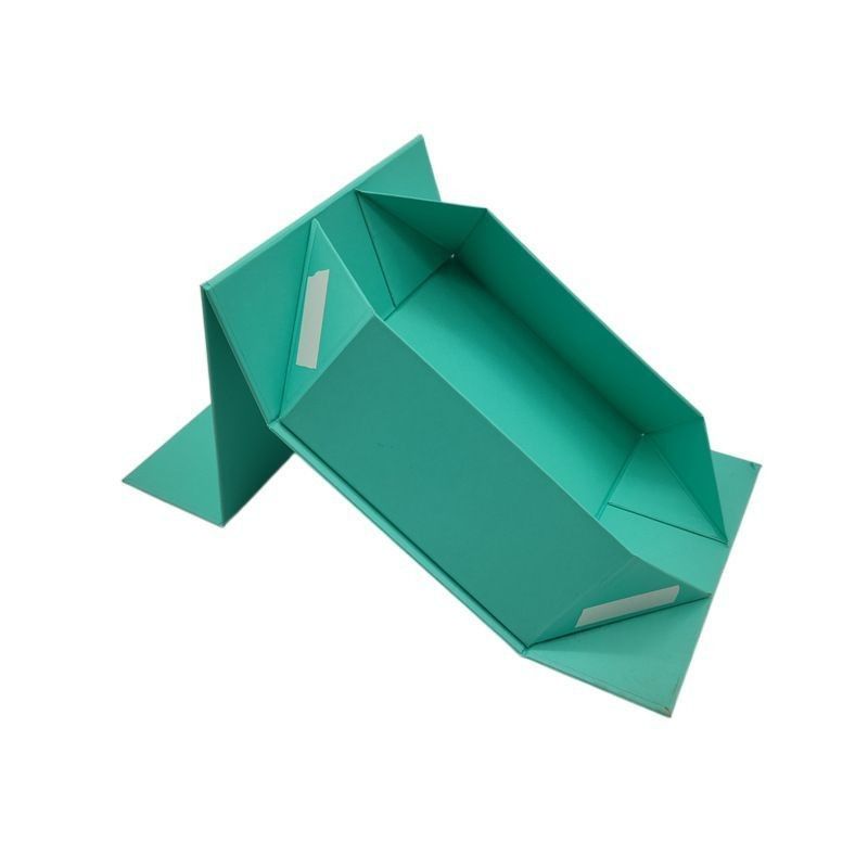 Decorazioni natalizie Scatole regalo pieghevole in carta Gioielli cosmetici Scatole di cartone pieghevole