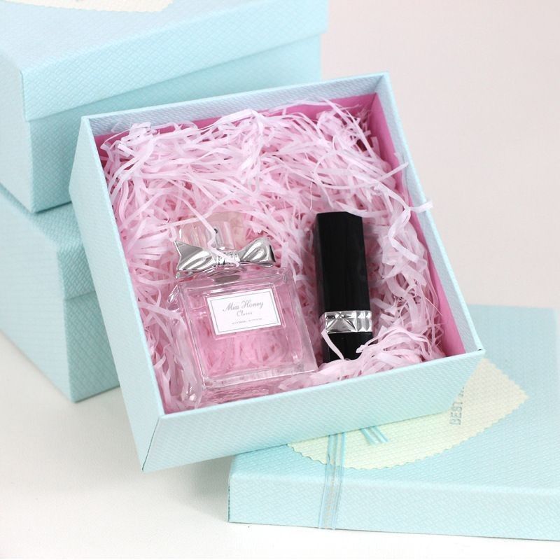Confezioni rigide a coperchio e a base di cartone per profumi cosmetici, rossetti, anelli di trucco