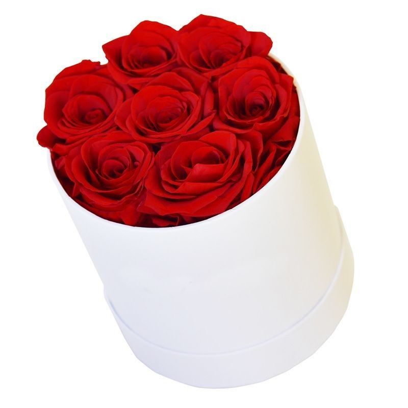 Decorazione natalizia Lattine di carta riciclata Imballaggio Scatola regalo Scatole di cartone rotondo