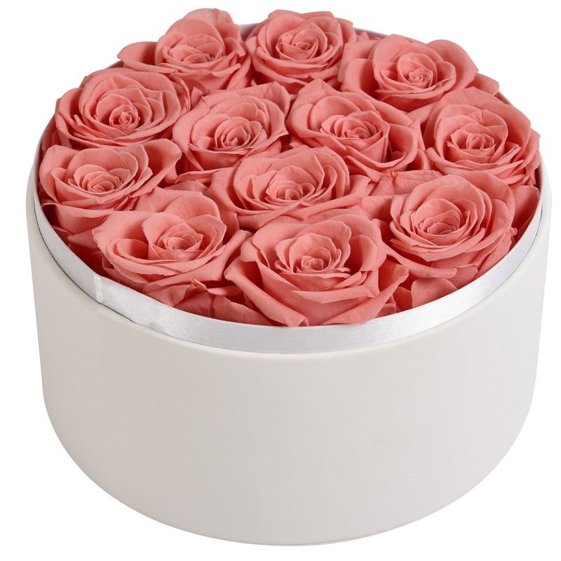 Decorazione natalizia Lattine di carta riciclata Imballaggio Scatola regalo Scatole di cartone rotondo
