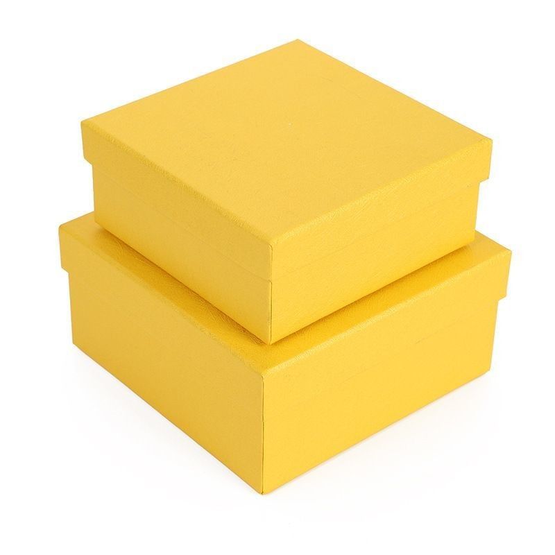 Scatole regalo quadrate con coperchio per il matrimonio del compleanno della festa della mamma