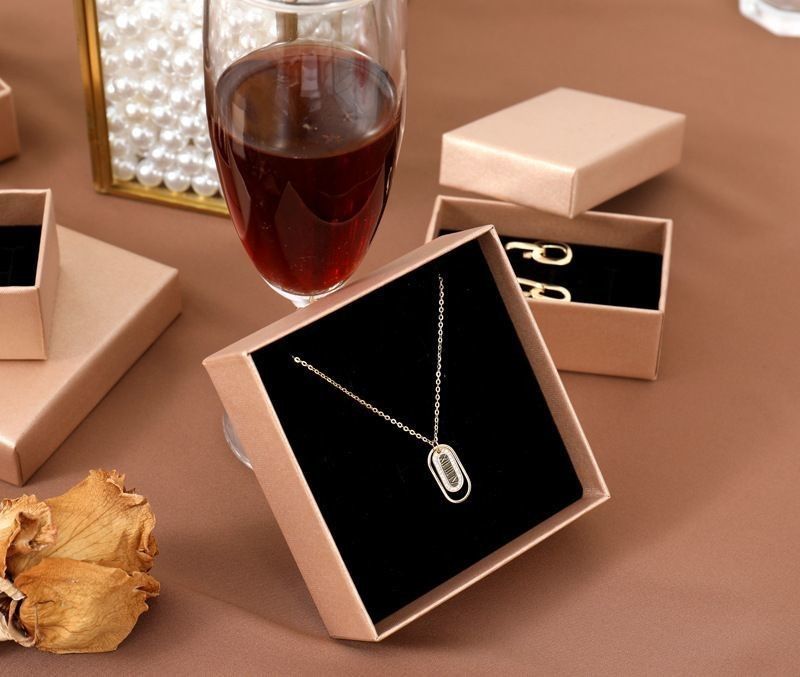 Piccole dimensioni gioielli di lusso scatola regalo scatola di carta scatola di stoccaggio campioni gratuiti scatola espositiva