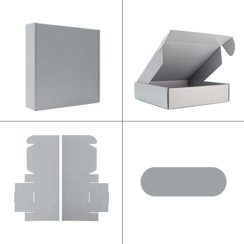 Cartone di carta cartonata corrugata Folding Gift Box Abbigliamento Dessert Cosmetici Frutta Gift Packing Box