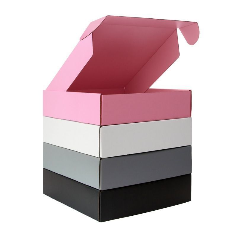 Cartone di carta cartonata corrugata Folding Gift Box Abbigliamento Dessert Cosmetici Frutta Gift Packing Box