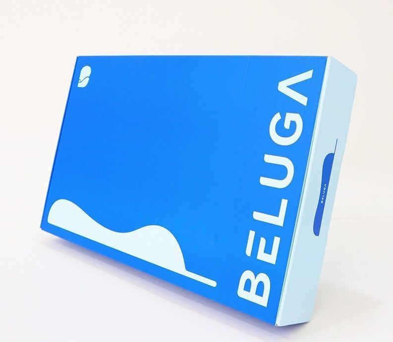 Logo personalizzato pieghevole piatto cartone ondulato a 3 pli cartone kraft cartone scatola per cuscino domestico organizzazione di fitness sportivo