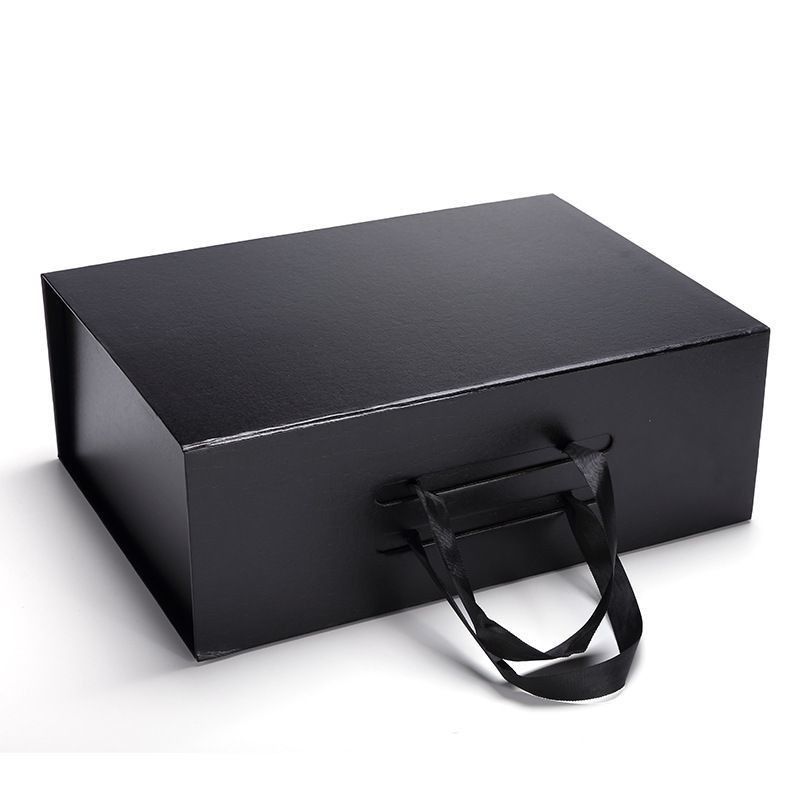 Scatola di imballaggio corrugata a magnete pieghevole per orologi Perfume Torta di fiori Gioielli Scarpe da vino