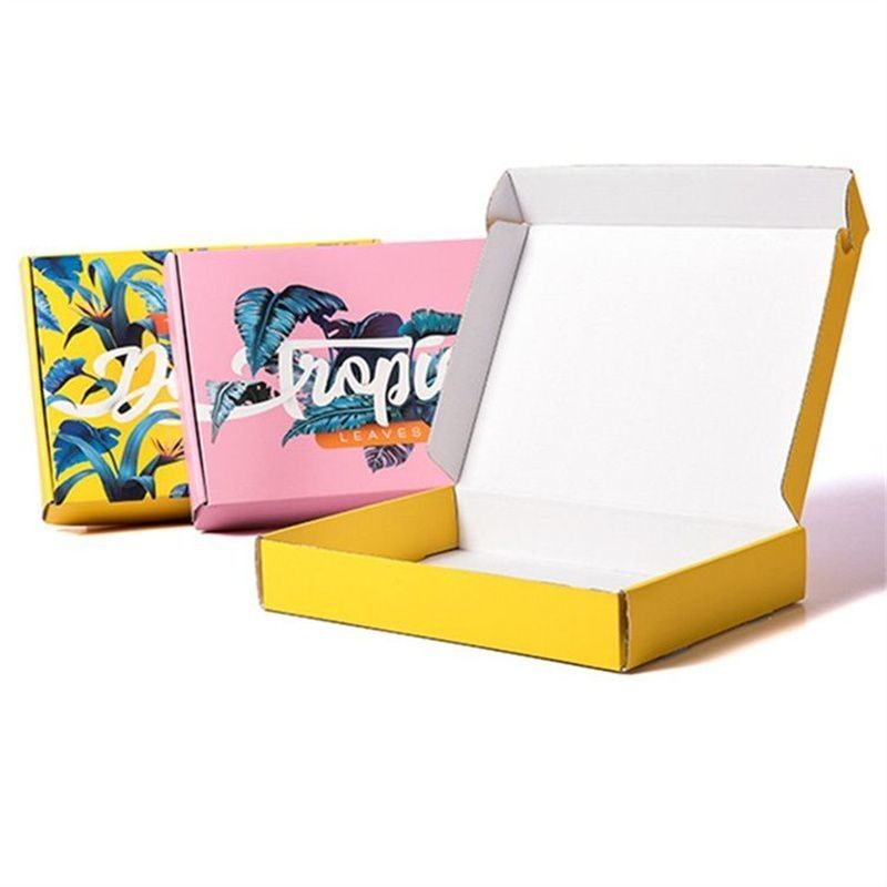 Imballaggio in cartone ondulato Scatola regalo Scatole di spedizione Scatole di posta stampate Logo personalizzato