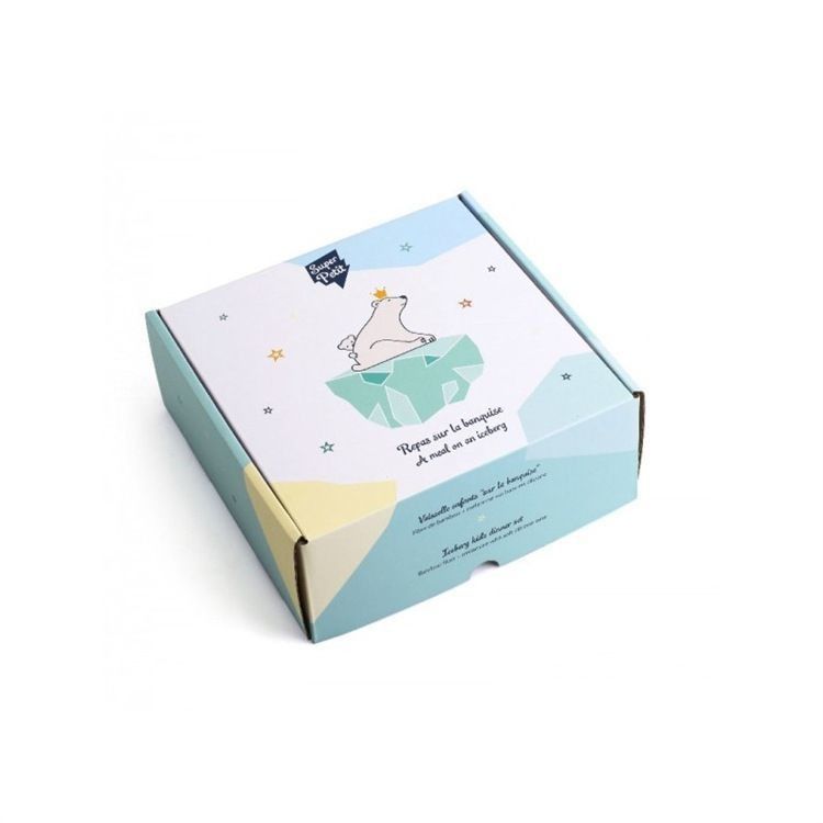 Scatola di cartone corrugato riciclabile Scatola di cartone Eco-friendly 3 strati Scatola di imballaggio regalo