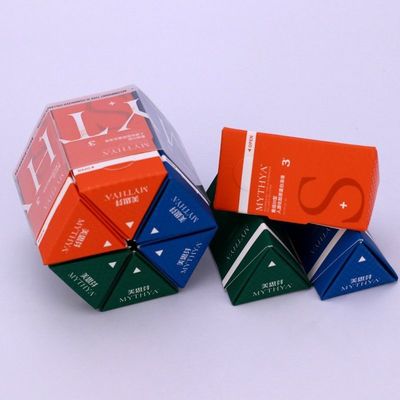 Stampaggio a caldo Scatola regalo personalizzata Scatola regalo di cartone Carta cosmetica Imballaggio